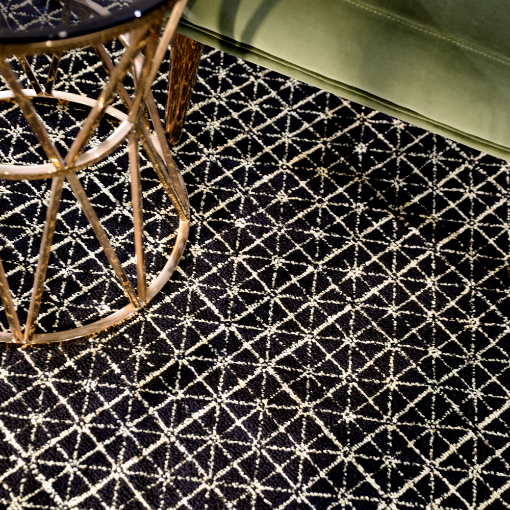 Révérence Silencieuse Moderne Tapis