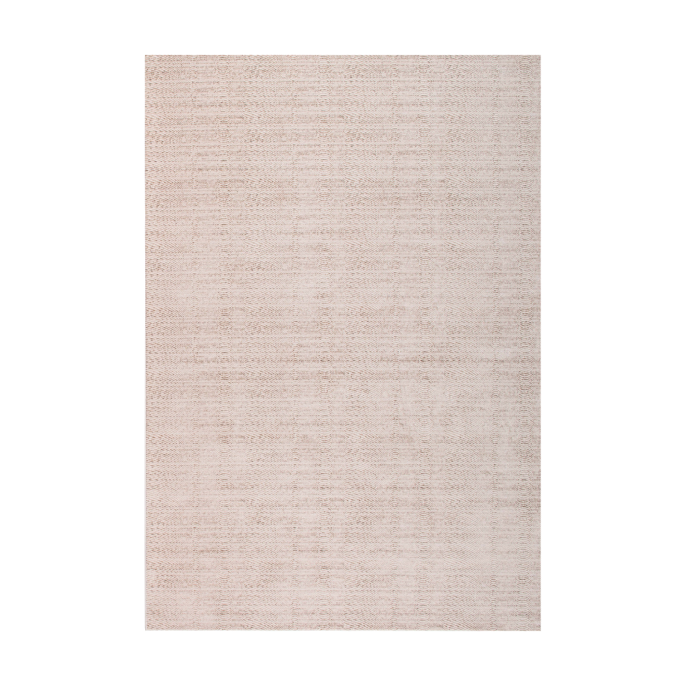 Pearl solid textured rug, machine-washable, perfect for home decor