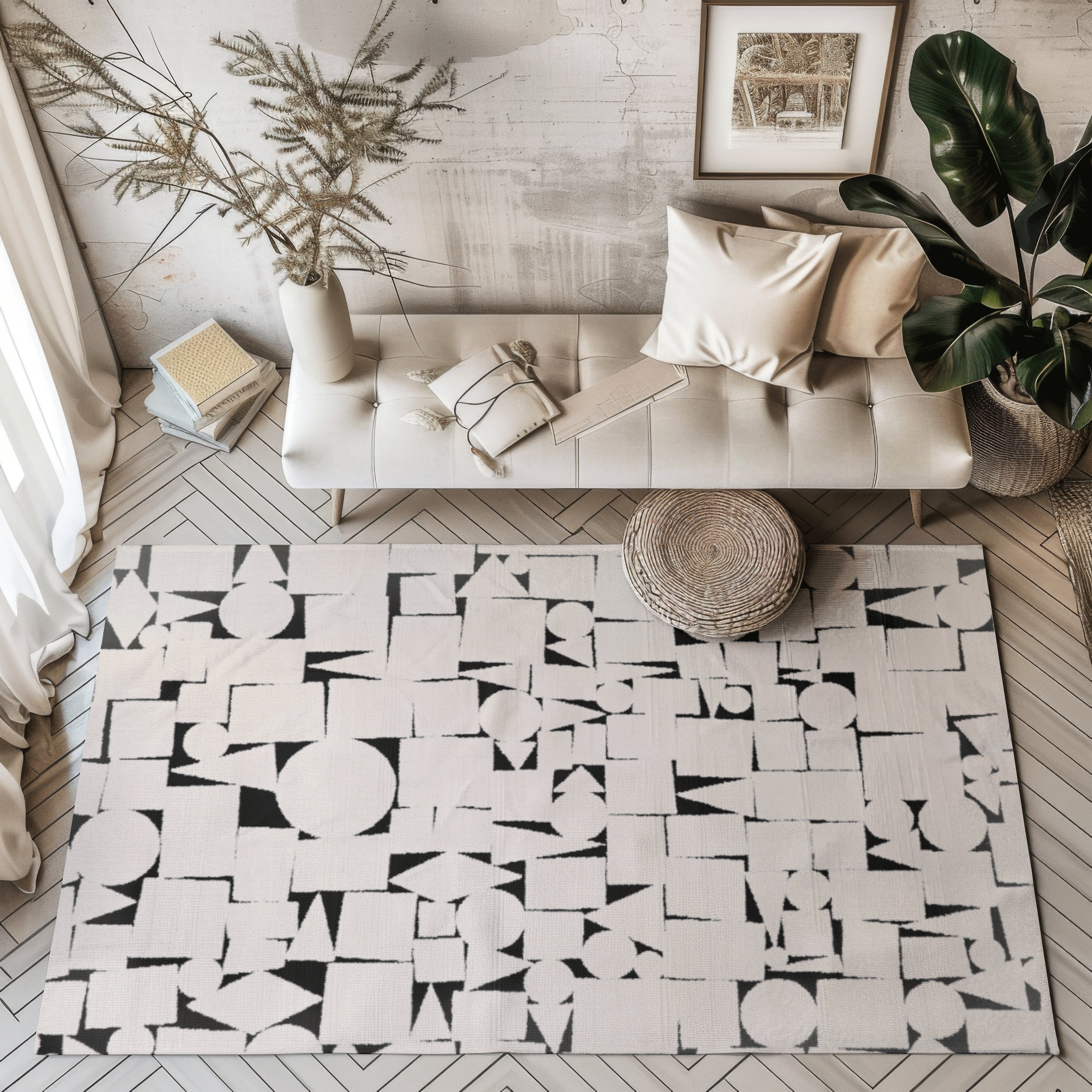 Tranquillité Sacrée ModerneTapis