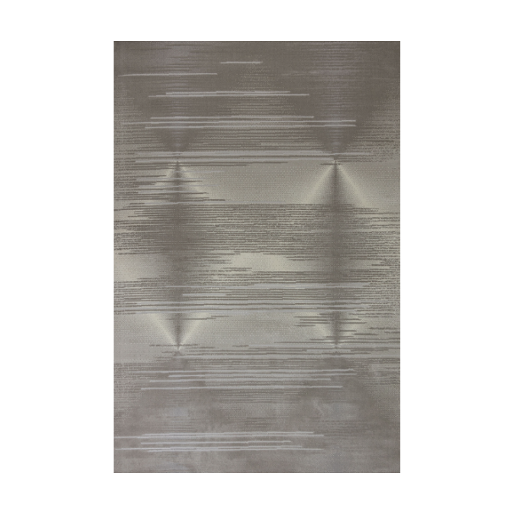 Mireille abstract textured rug in beige and gray, perfect for home decor.