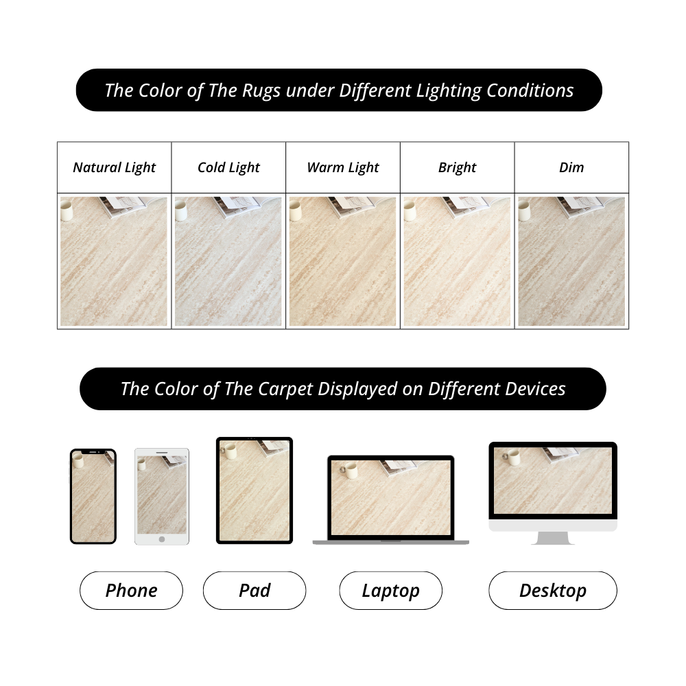 Desert Sand Stripe Rugs
