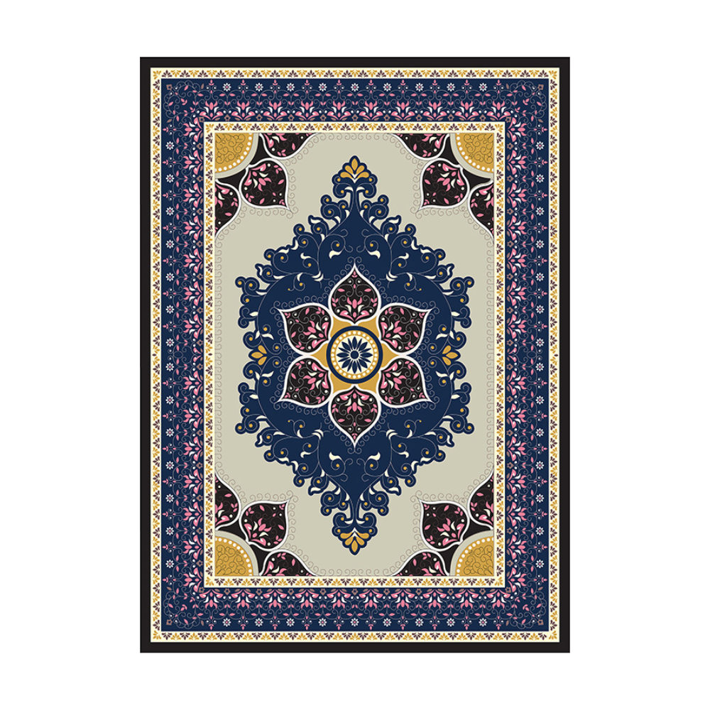 Murmures d'Aigue-Marine Scandinaves Tapis