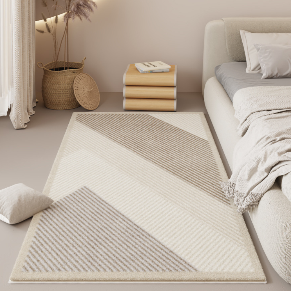 Doré Reflet Beige Tapis