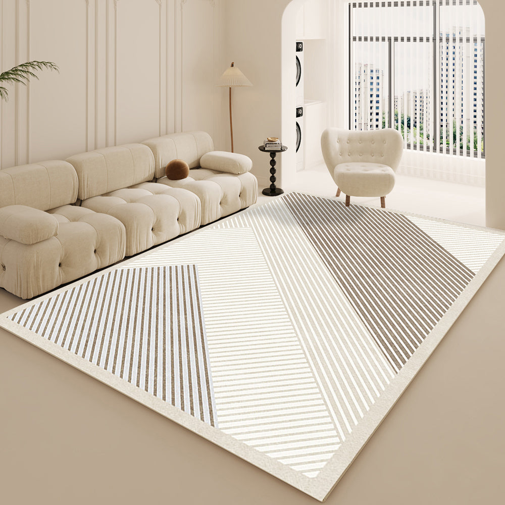 Doré Reflet Beige Tapis