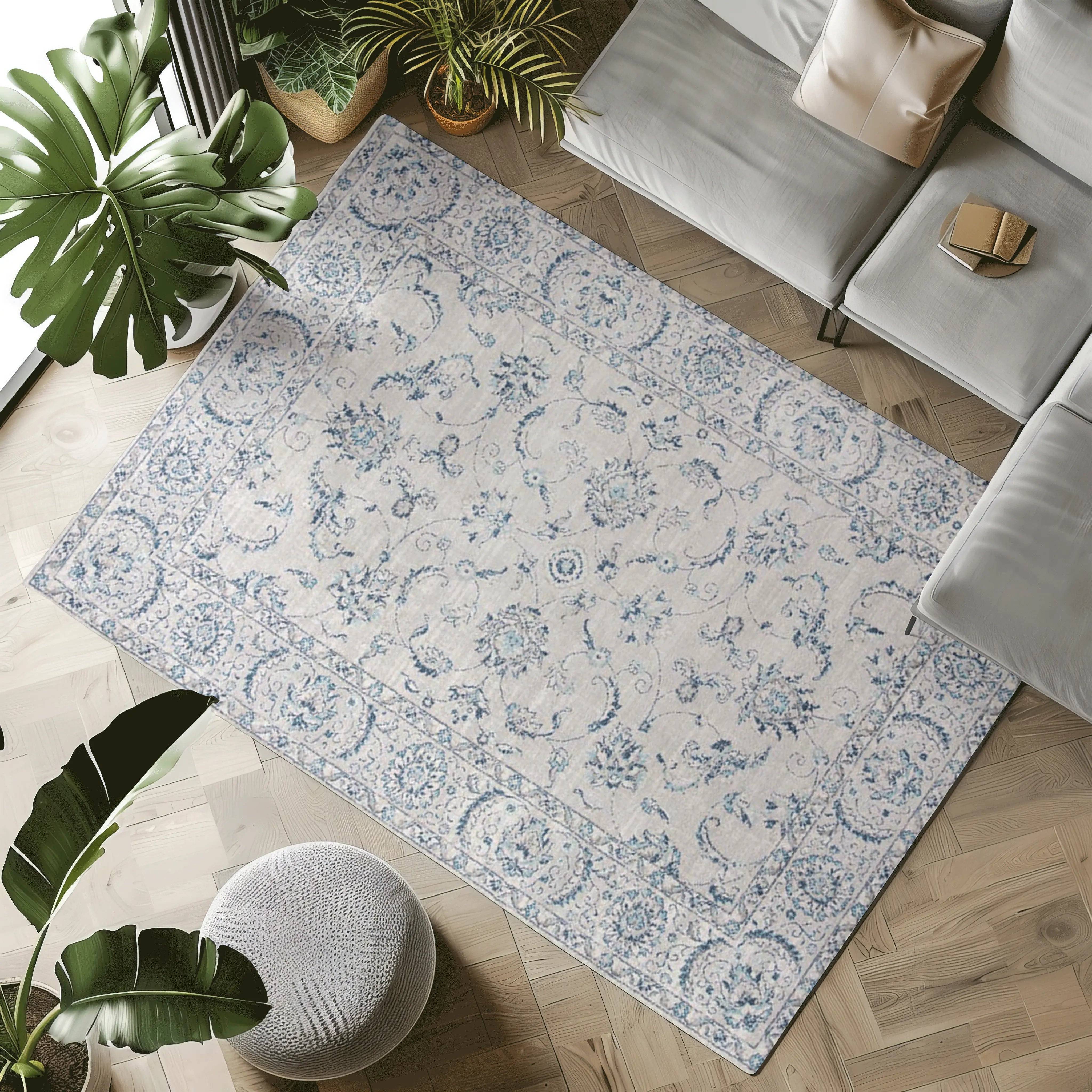 Tapis Chuchotement Glimmer Floral