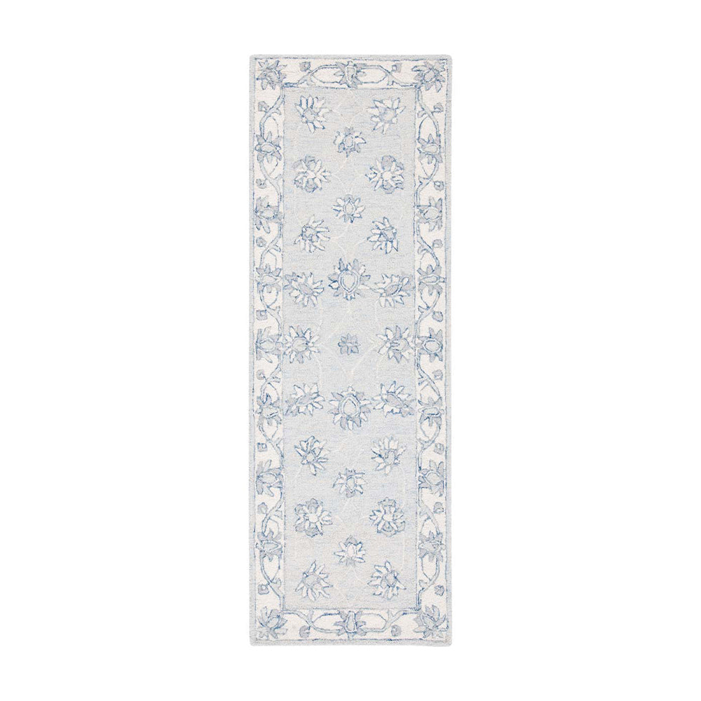 Tapis Imprimé Fleur Minuit