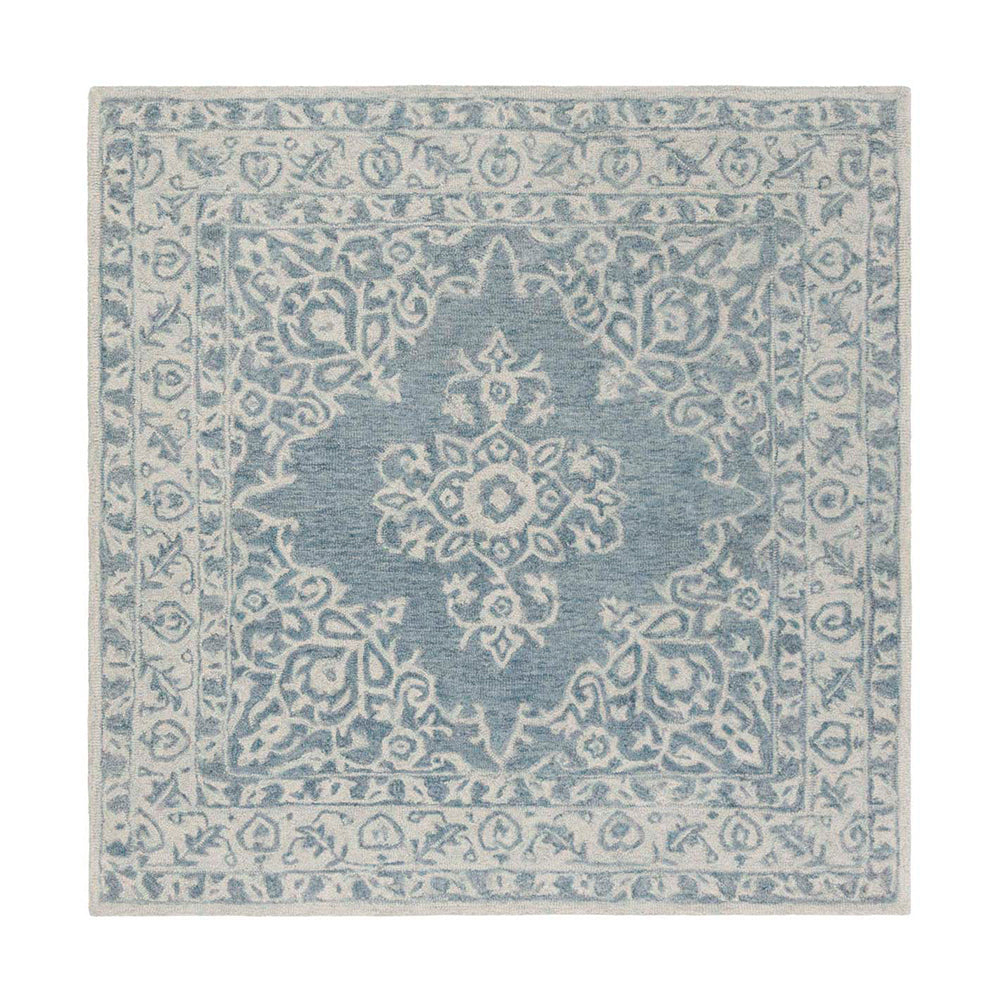 Tapis Bleu Élégance Élégant