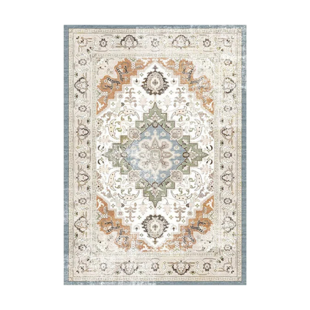 Rives Tranquilles Tapis Blanc