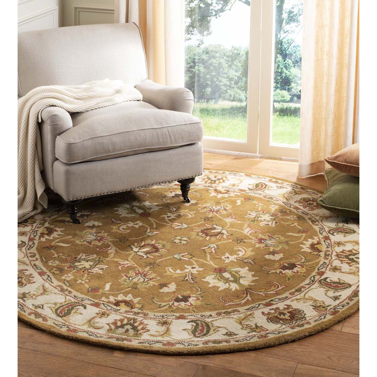 Magnifique Motif Ciel Doré Tapis