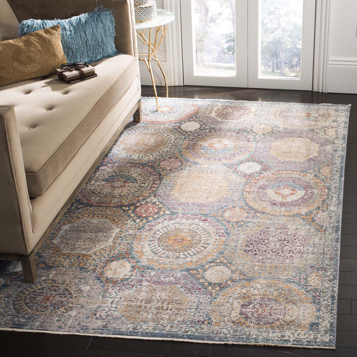 Feuilles Automne Kavira Tapis