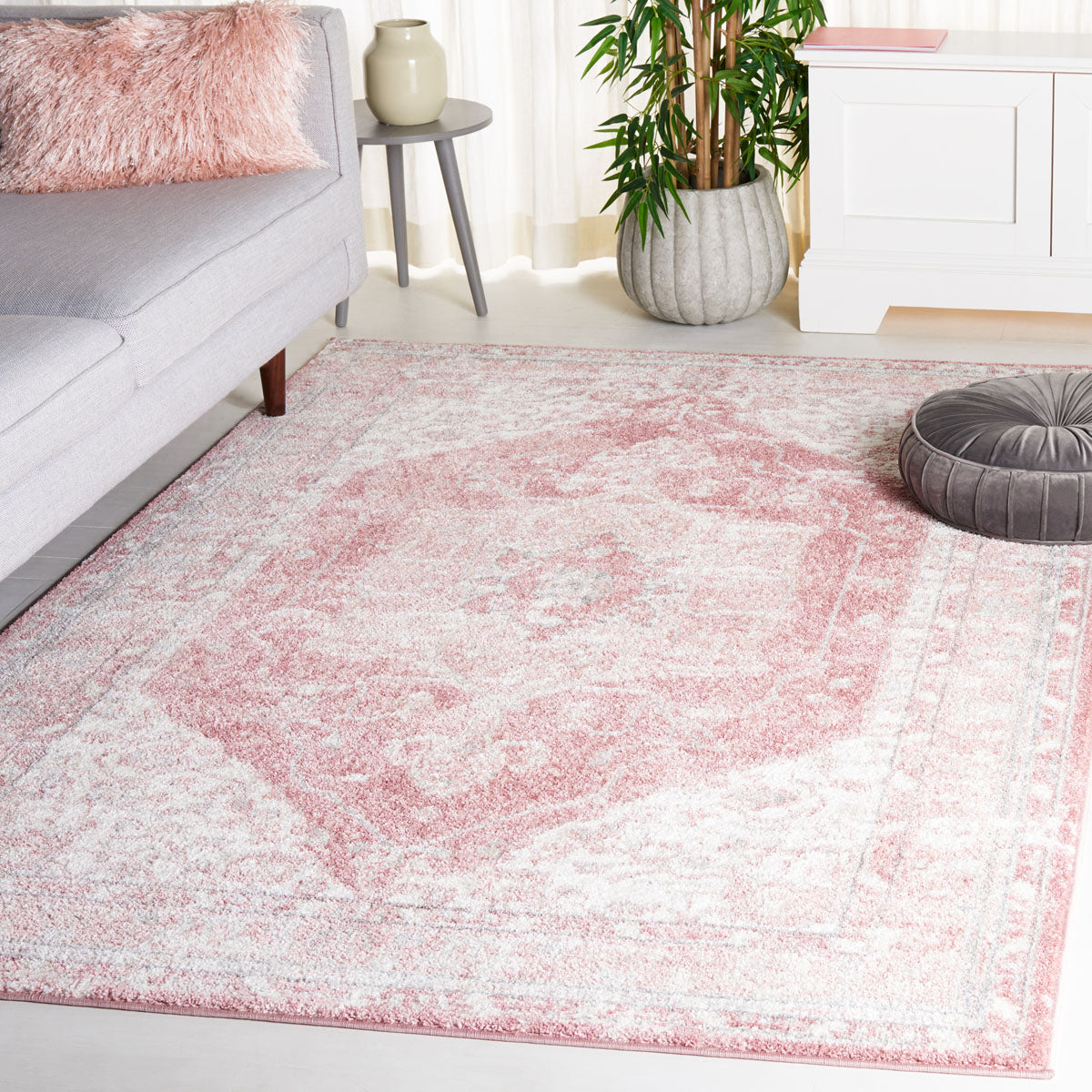 Tapis Tapisserie Pétales Blush Kavira