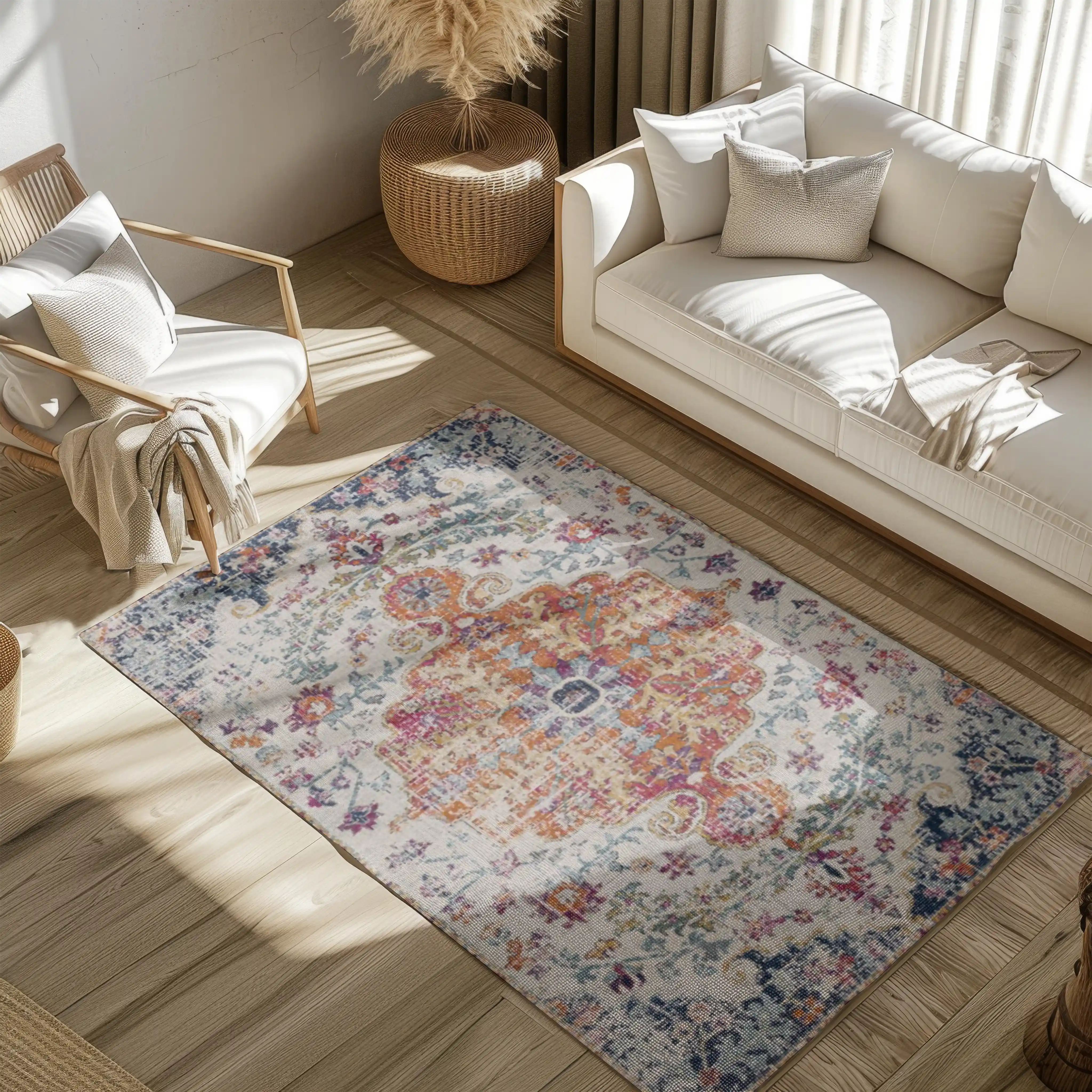 Tapis Clairière Dorée Bohême