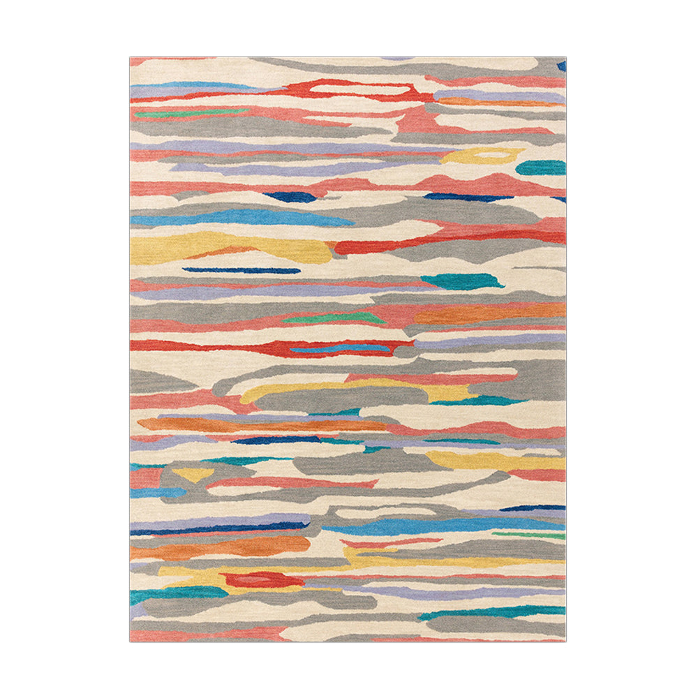 Tapis Couleur Scandinave Moderne