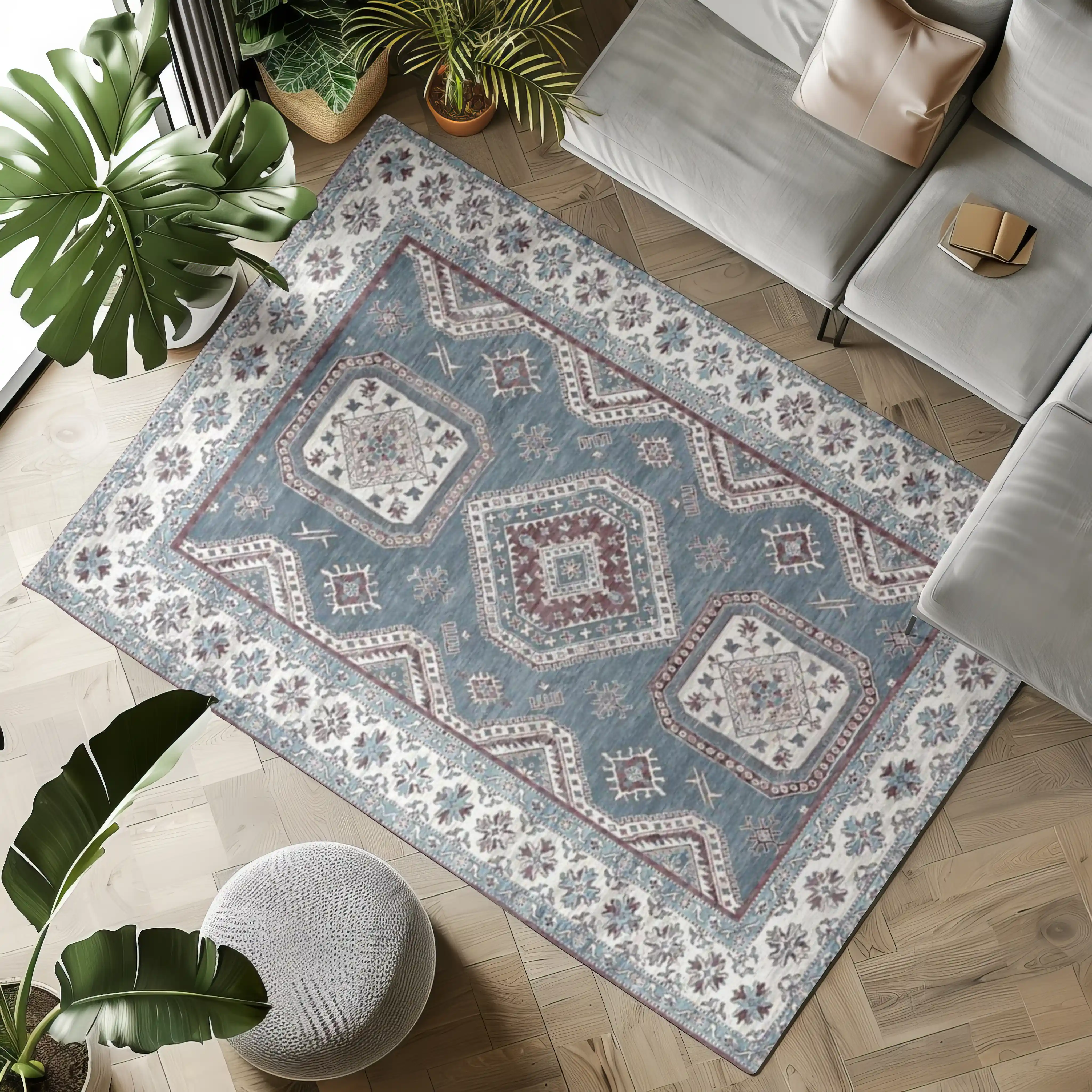 Rêverie Azur Vintage Tapis