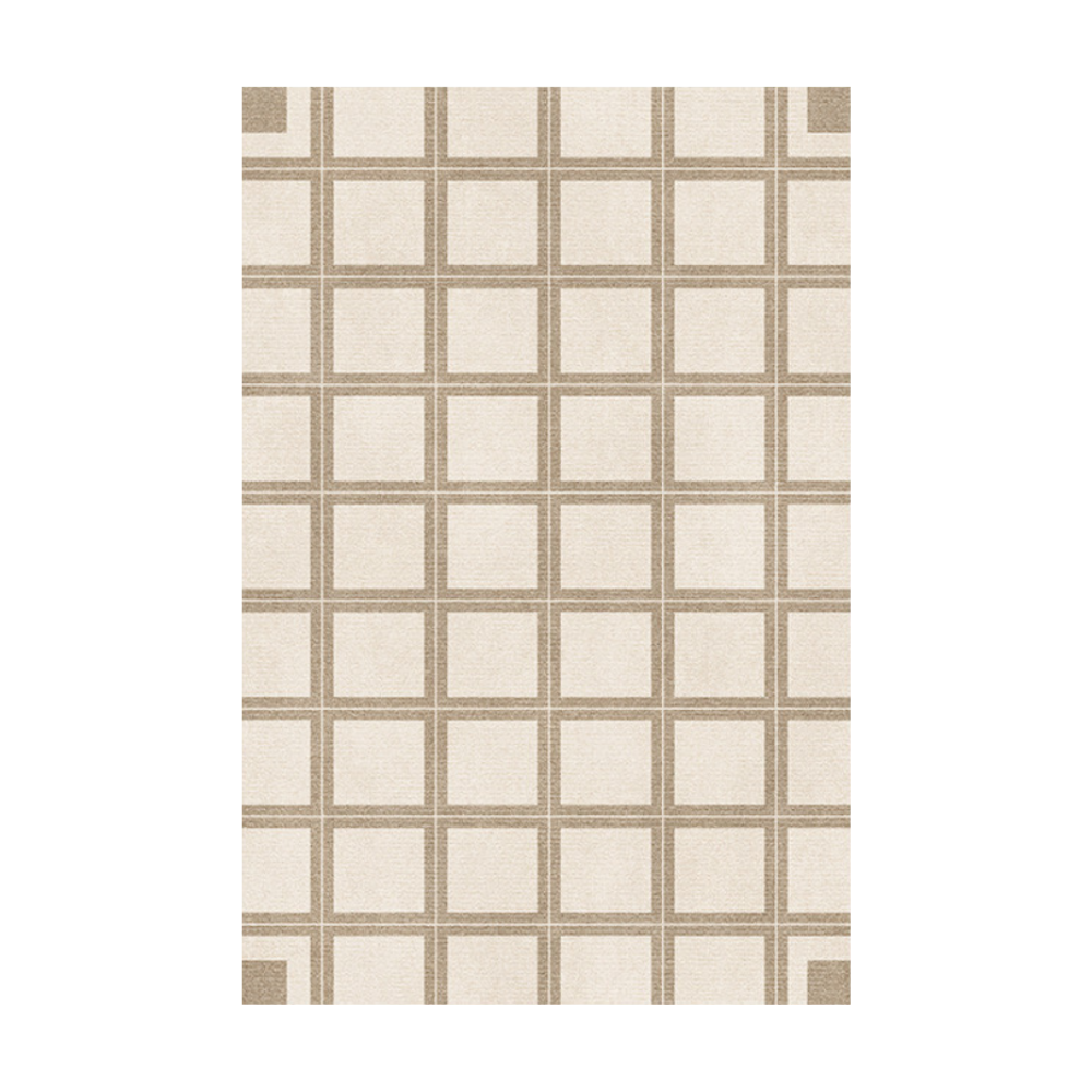 Damier doux Artica Tapis