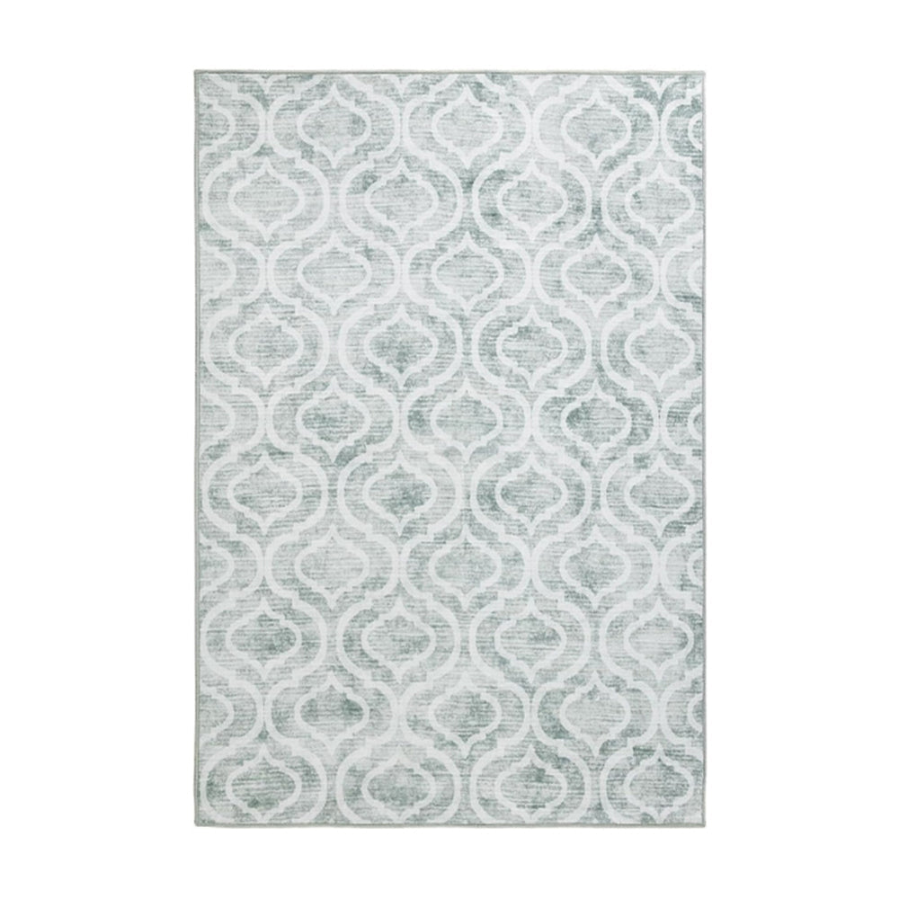 Hygge Givré Argenté Tapis