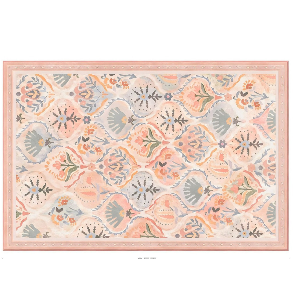 Tons de Terre Rose Tapis