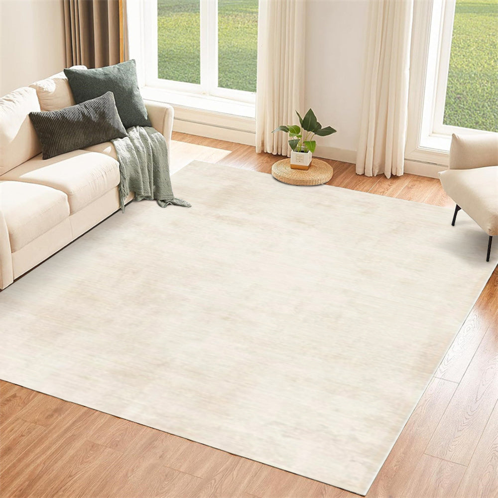 L'été Zéphyr Blanc Tapis