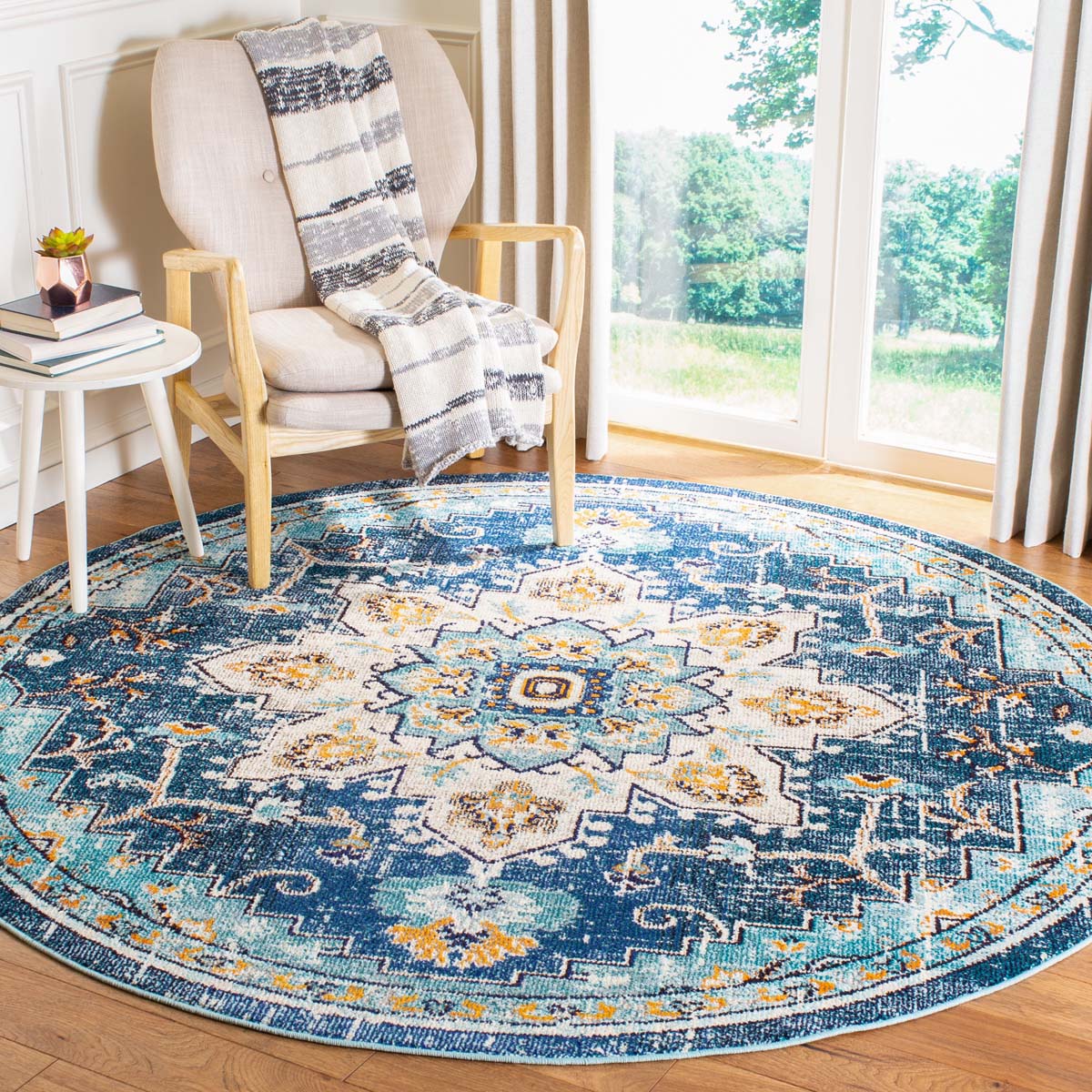 Tapis Lumineux Nuit Floral