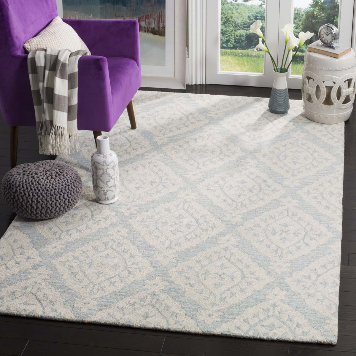 Tapis Brume Matinale Moderne