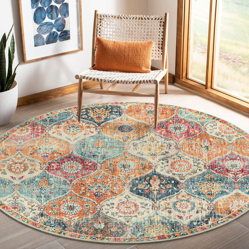 Oasis Chaleureuse Multicolore Tapis